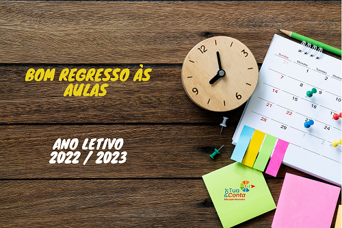 Bom regresso às aulas!